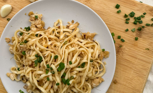 Crab Garlic Noodles