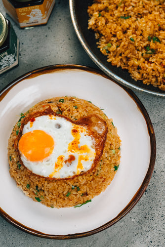 Spicy Golden Fried Rice (V)